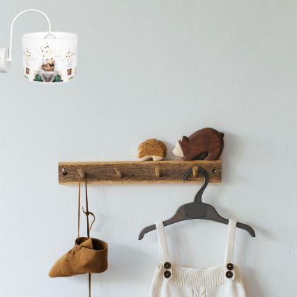 Aplique infantil BEARS 1xE27/60W/230V