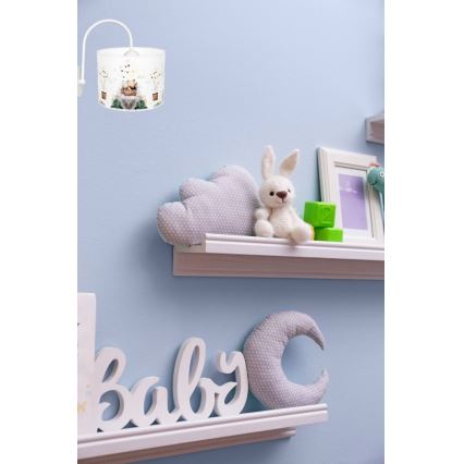 Aplique infantil BEARS 1xE27/60W/230V