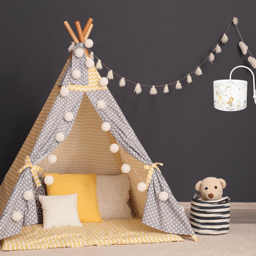 Aplique infantil CIRCUS 1xE27/60W/230V