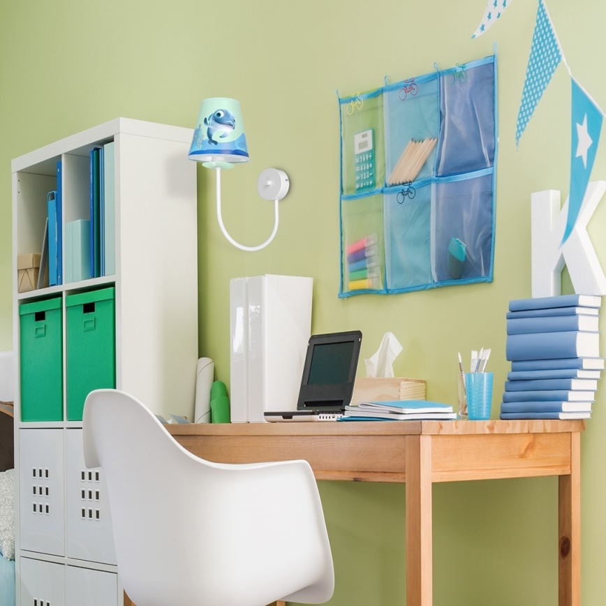 Aplique infantil DOLPHIN 1xE14/40W/230V