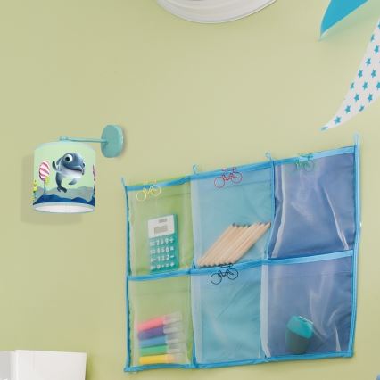 Aplique infantil DOLPHIN 1xE27/60W/230V
