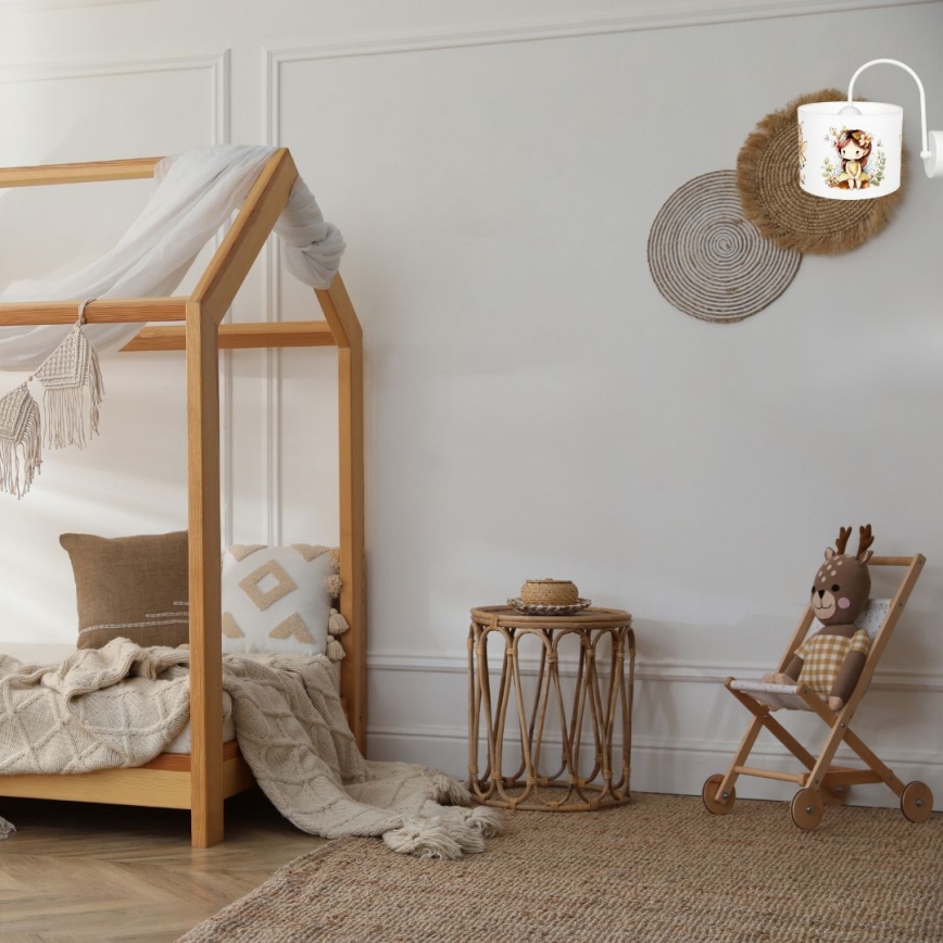 Aplique infantil FAIRIES 1xE27/60W/230V