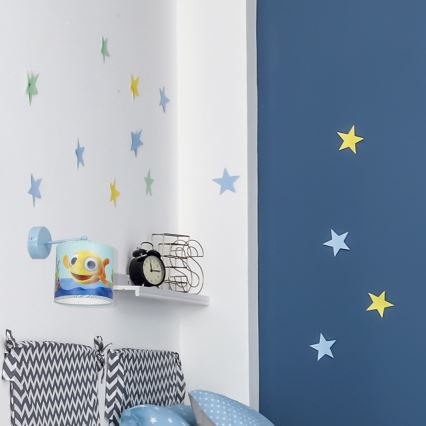 Aplique infantil FISH 1xE27/60W/230V