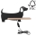 Aplique infantil LED con estante DOG LED/5W/230V negro/madera