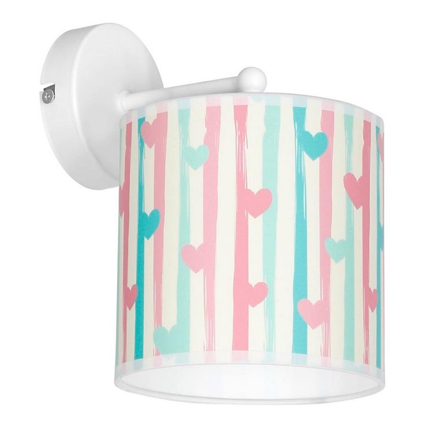 Aplique infantil LOVELY 1xE27/60W/230V