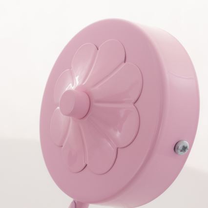 Aplique infantil MARIPOSA 1xE14/60W rosa