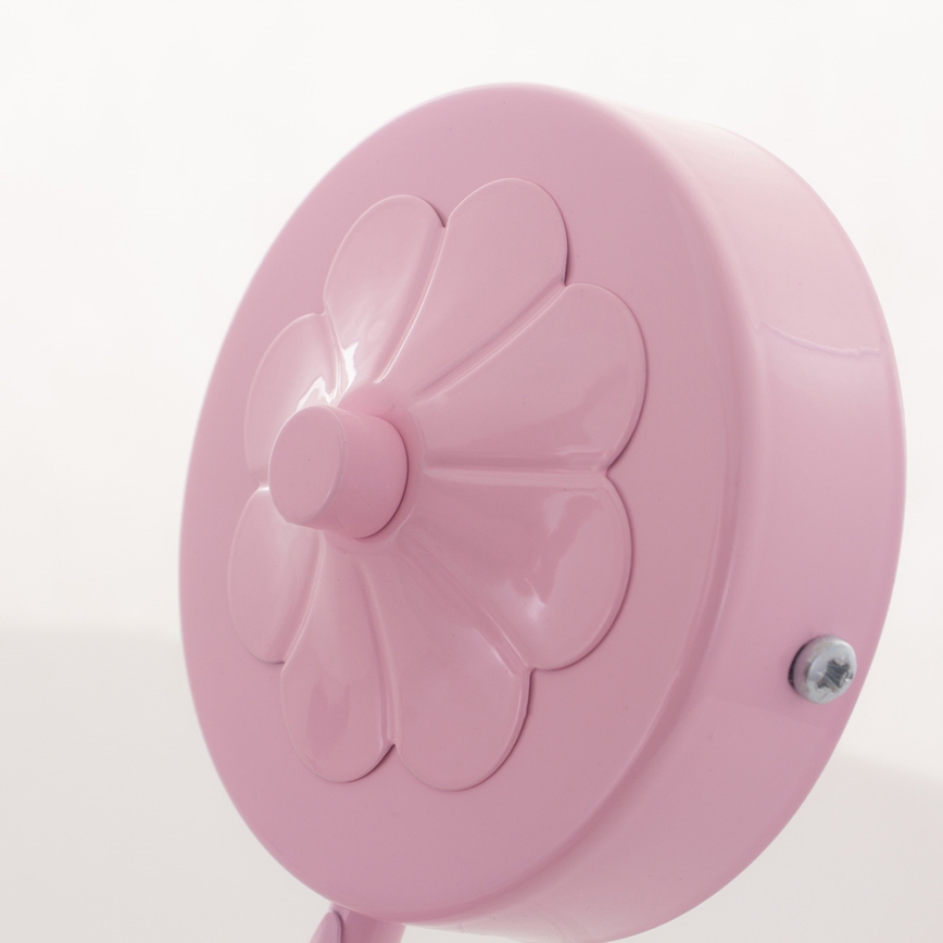 Aplique infantil MARIPOSA 1xE14/60W rosa