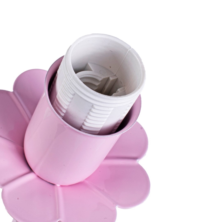 Aplique infantil MARIPOSA 1xE14/60W rosa