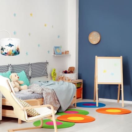 Aplique infantil OCEAN 1xE27/60W/230V