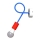 Aplique infantil OXFORD 1xE27/15W/230V rojo
