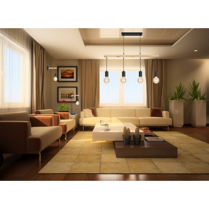 Aplique IZZY 1xE27/60W/230V