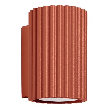 Aplique KARBON 1xGU10/10W/230V rojo