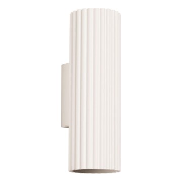 Aplique KARBON 2xGU10/10W/230V color crema