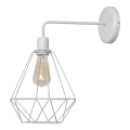 Aplique KARO 1xE27/15W/230V blanco