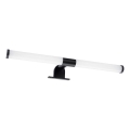 Aplique LED 2 en 1 para espejo de baño APA LED/6W/230V 40 cm IP44 negro