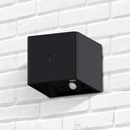 Aplique LED regulable con sensor MIRI LED/2,5W/3,7V 3000/4000/6400K 4000 mAh negro