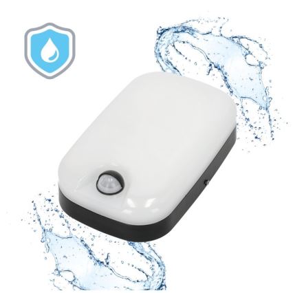 LED Lámpara de pared exterior con sensor de movimiento y crepuscular BAVANO LED/15W/230V 3000/4000/5700K IP54