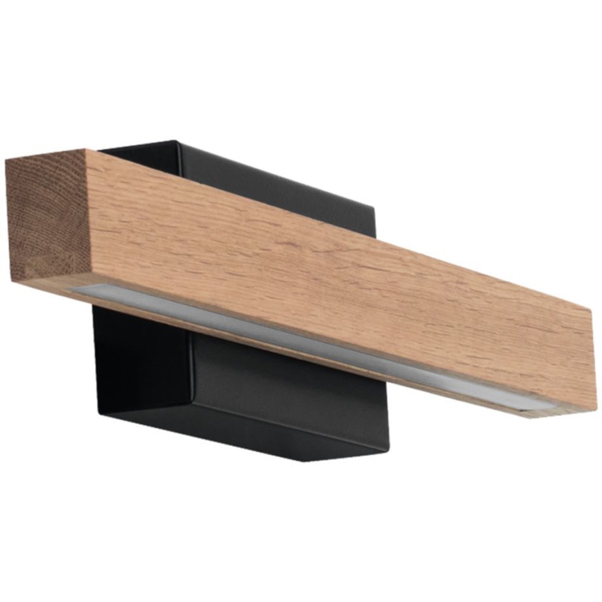 Aplique LED de baño AQUAVIVA LED/6W/230V 40 cm IP44 roble