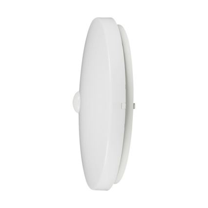 Aplique LED de baño con sensor SAMSUNG CHIP LED/15W/230V 3000/4000/6000K IP44 blanco