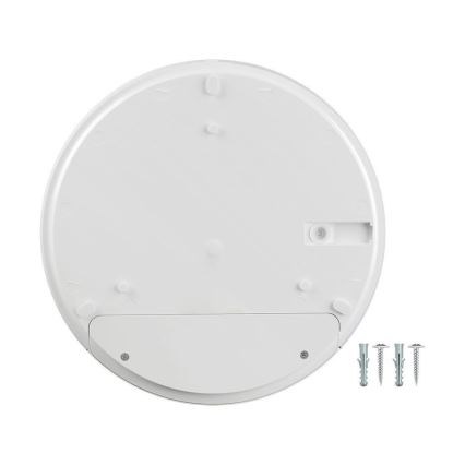 Aplique LED de baño con sensor SAMSUNG CHIP LED/15W/230V 3000/4000/6000K IP44 blanco
