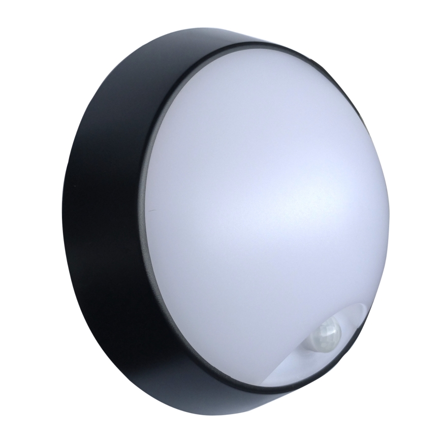 Aplique LED de exterior con sensor LED/15W/230V 4000K IP65