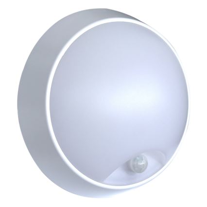 Aplique LED de exterior con sensor LED/15W/230V 4000K IP65
