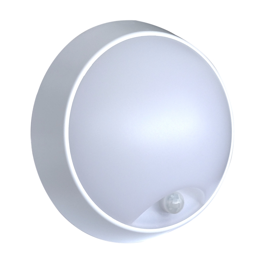 Aplique LED de exterior con sensor LED/15W/230V 4000K IP65