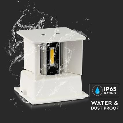 Aplique LED de exterior LED/11W/230V 3000K IP65 blanco