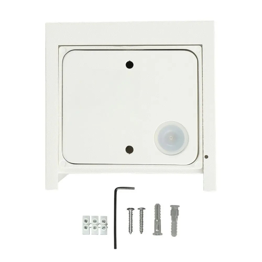 Aplique LED de exterior LED/11W/230V 3000K IP65 blanco