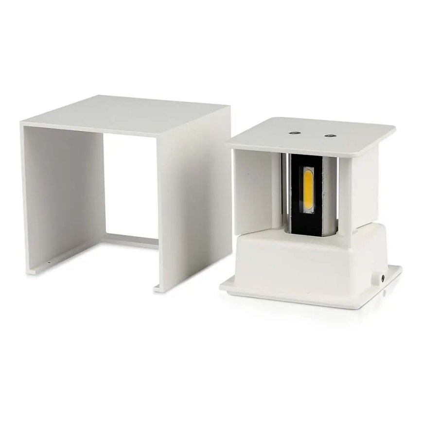 Aplique LED de exterior LED/11W/230V 4000K IP65 blanco