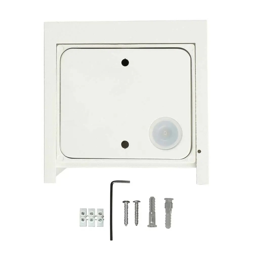 Aplique LED de exterior LED/11W/230V 4000K IP65 blanco