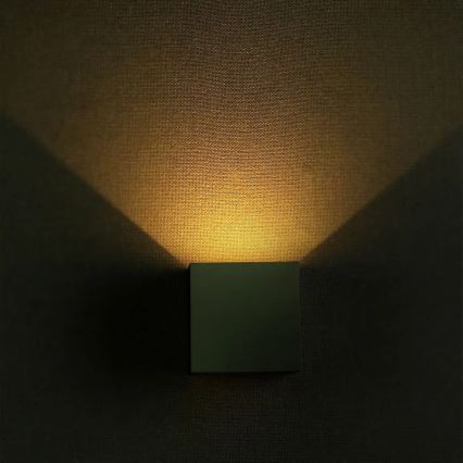 Aplique LED de exterior LED/11W/230V 4000K IP65 gris