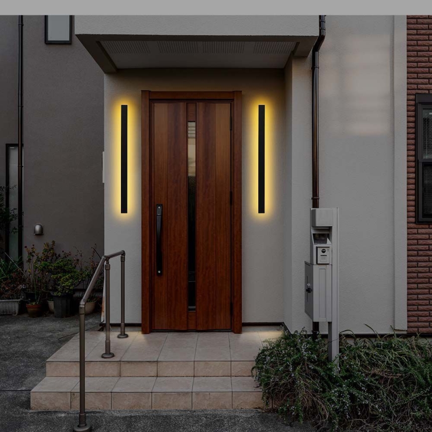 Aplique LED de exterior LED/16W/230V 3000K IP65 antracita