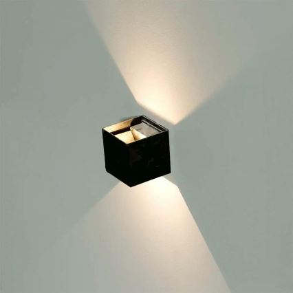 Aplique LED de exterior LED/5W/230V 4000K IP65 negro