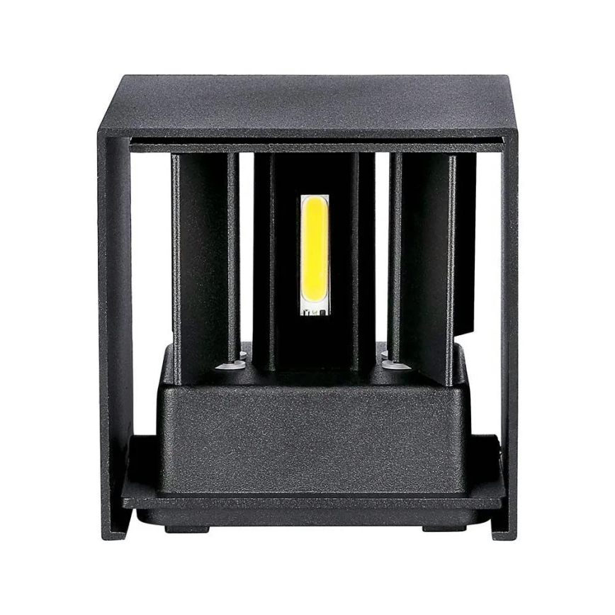 Aplique LED de exterior LED/5W/230V 4000K IP65 negro