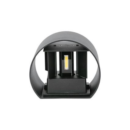 Aplique LED de exterior LED/6W/230V 4000K IP65 negro