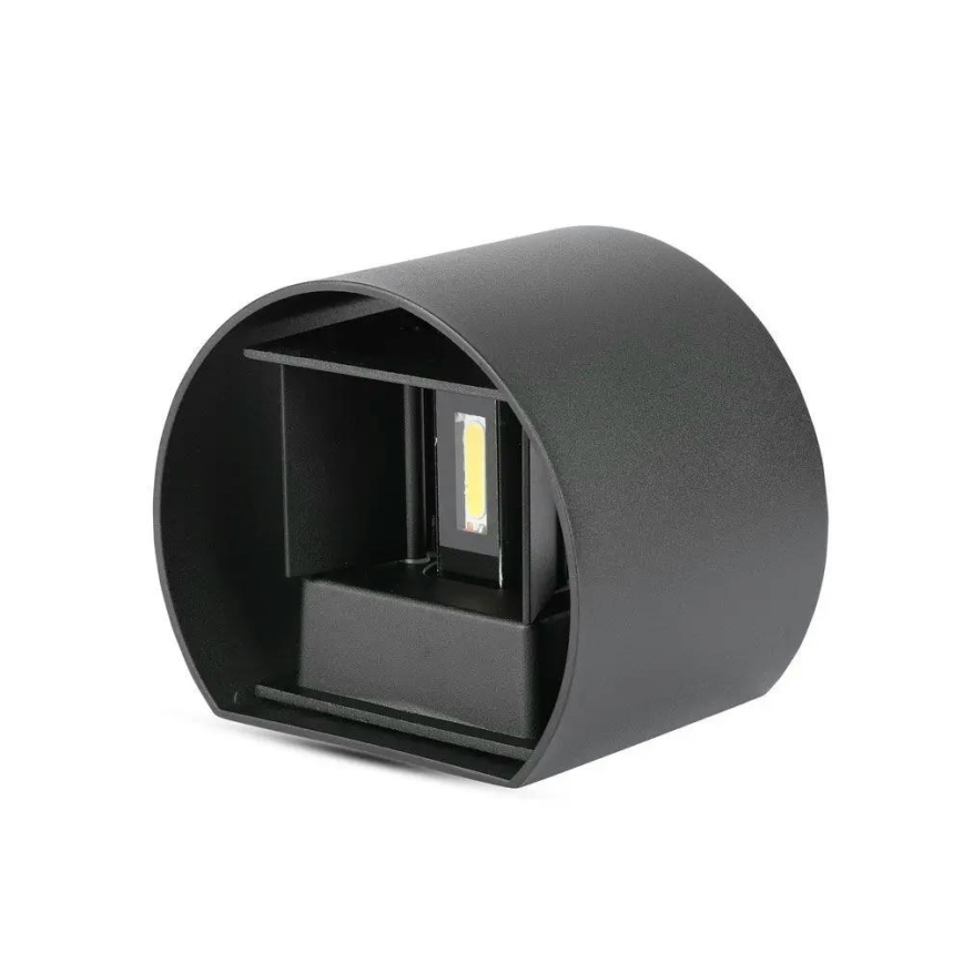 Aplique LED de exterior LED/6W/230V 4000K IP65 negro