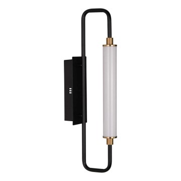 Aplique LED de pared FELICJA, 10W, 230V, 4000K, negro