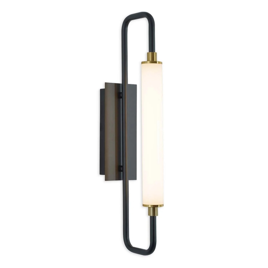 Aplique LED de pared FELICJA, 10W, 230V, 4000K, negro