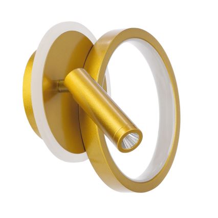 Aplique LED de pared MONET LED/15W/230V dorado