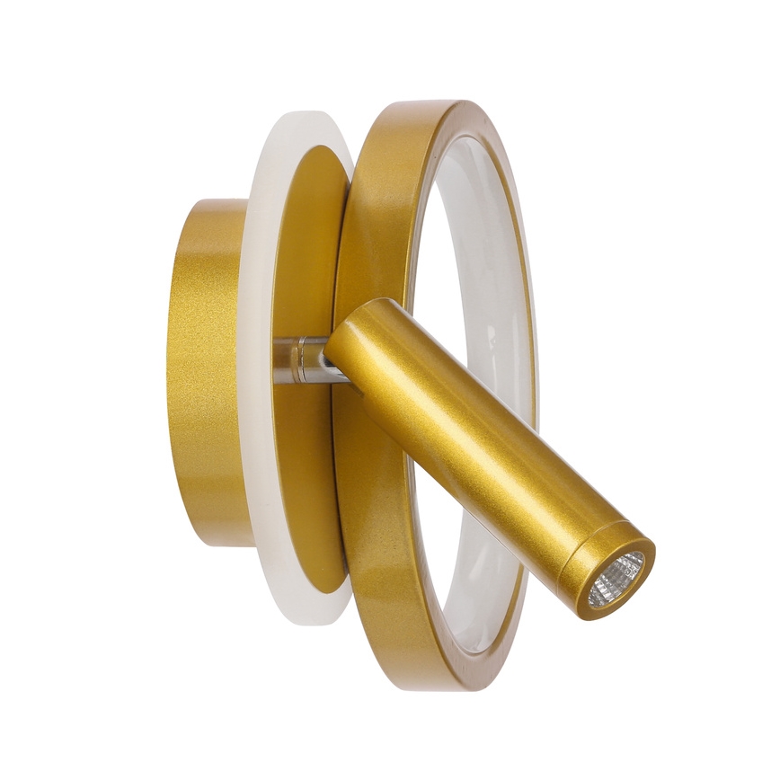 Aplique LED de pared MONET LED/15W/230V dorado