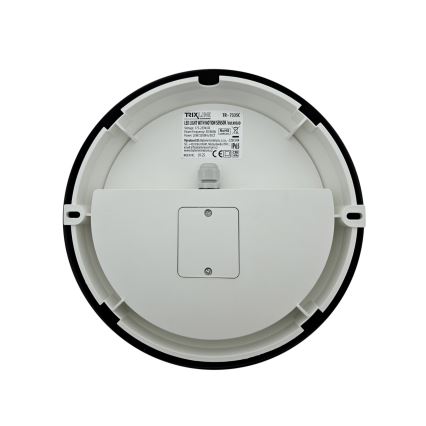 Luminaria LED de pared exterior regulable con sensor de movimiento LED/15/18/20W/230V 3000K/4000K/6500K IP65 negro/blanco
