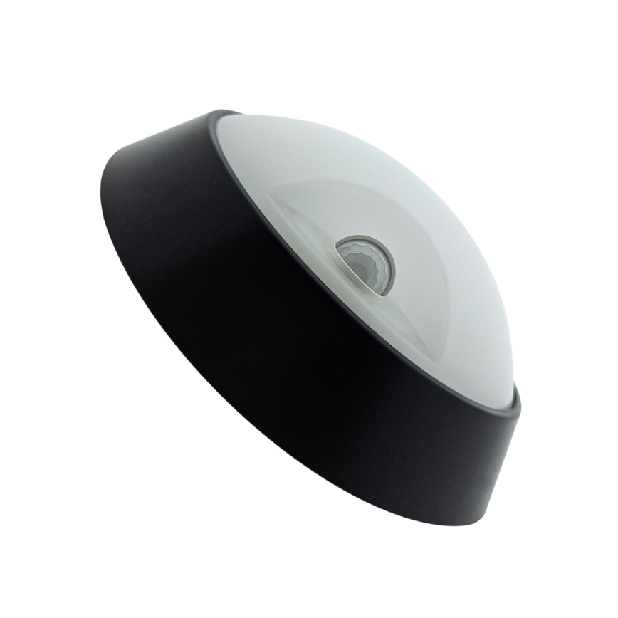 Luminaria LED de pared exterior regulable con sensor de movimiento LED/15/18/20W/230V 3000K/4000K/6500K IP65 negro/blanco