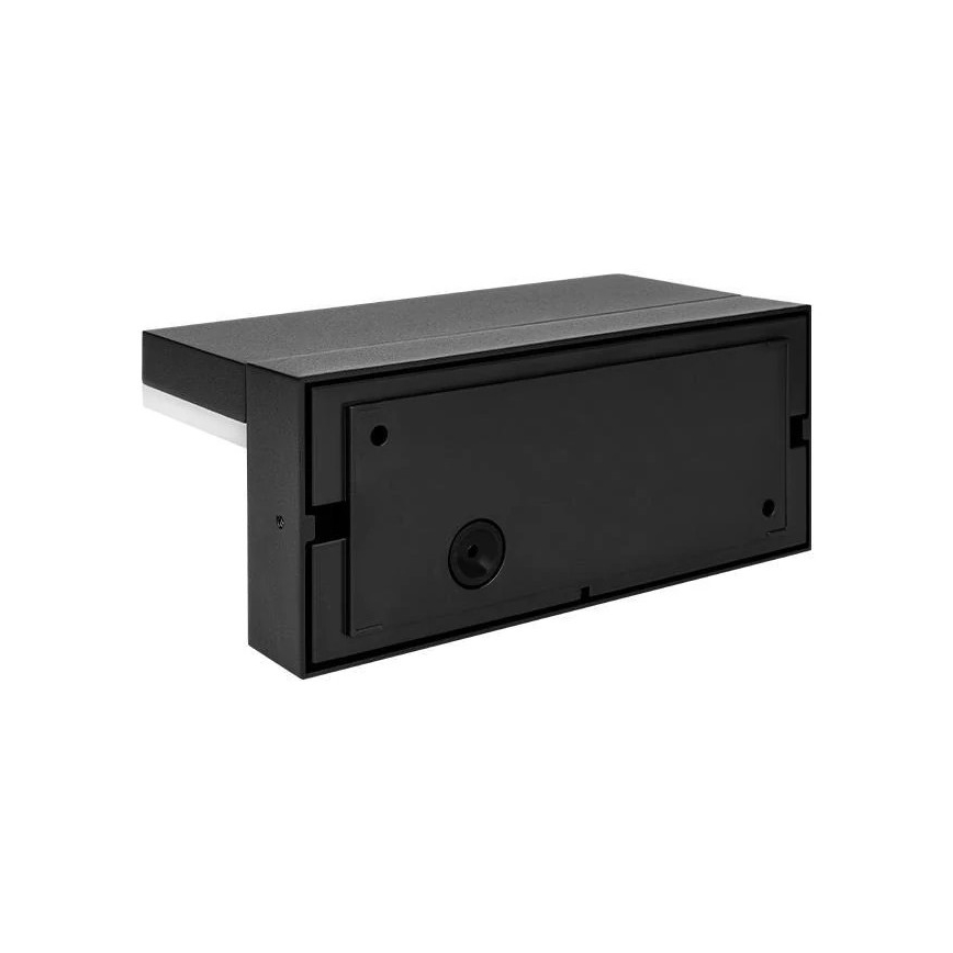 Aplique LED de pared para exterior con sensor LED/9W/230V 4000K IP44 negro