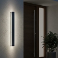 Aplique LED de pared para exterior MIRANA LED/12W/230V 4000K IP44 60 cm negro