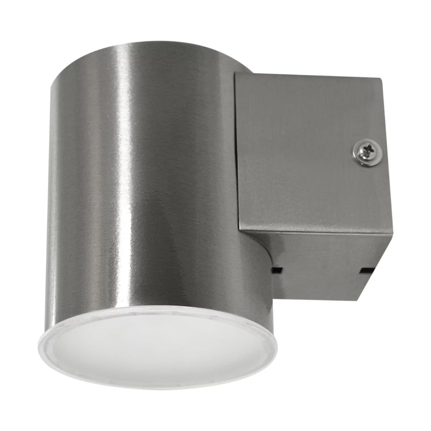 Aplique LED exterior NIVERO LED/6,5W IP44 cromo mate