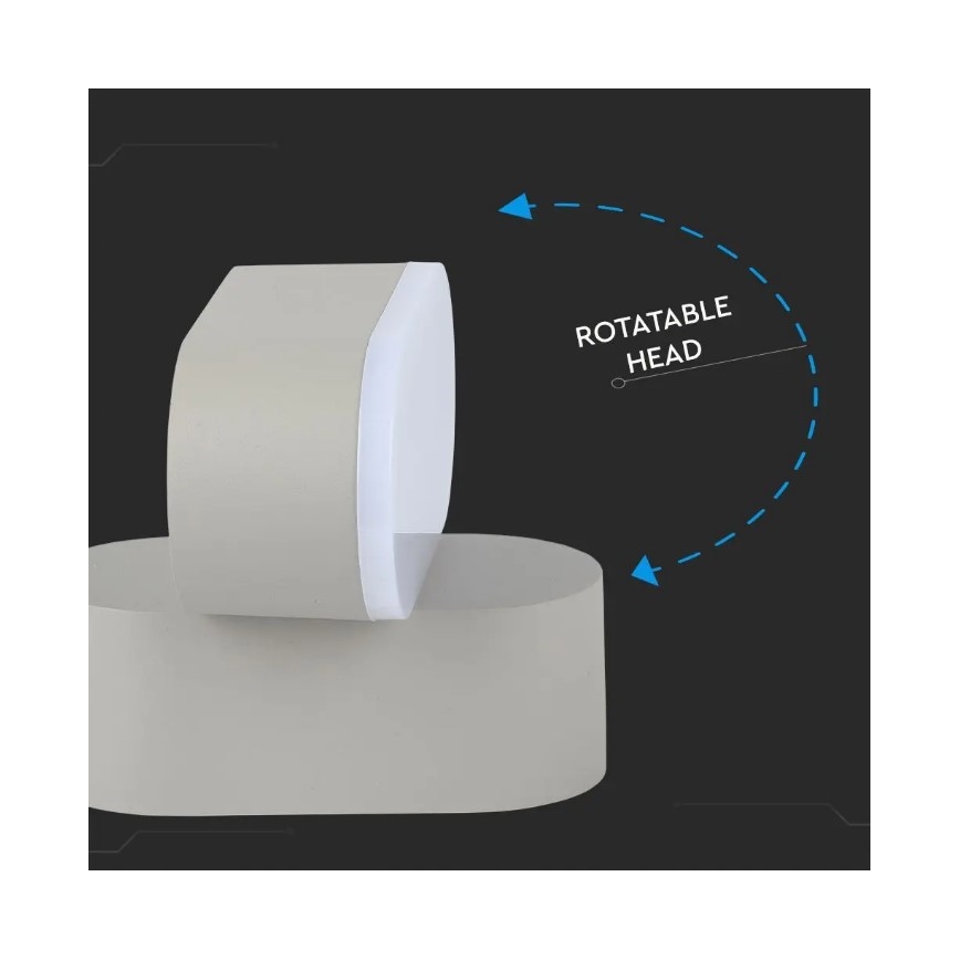 Aplique LED flexible para exteriores LED/5W/230V IP65