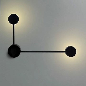 Aplique LED JOY 2xGX53/6W/230V negro