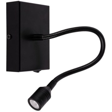 Aplique LED LECTOR LED/2,5W/230V negro