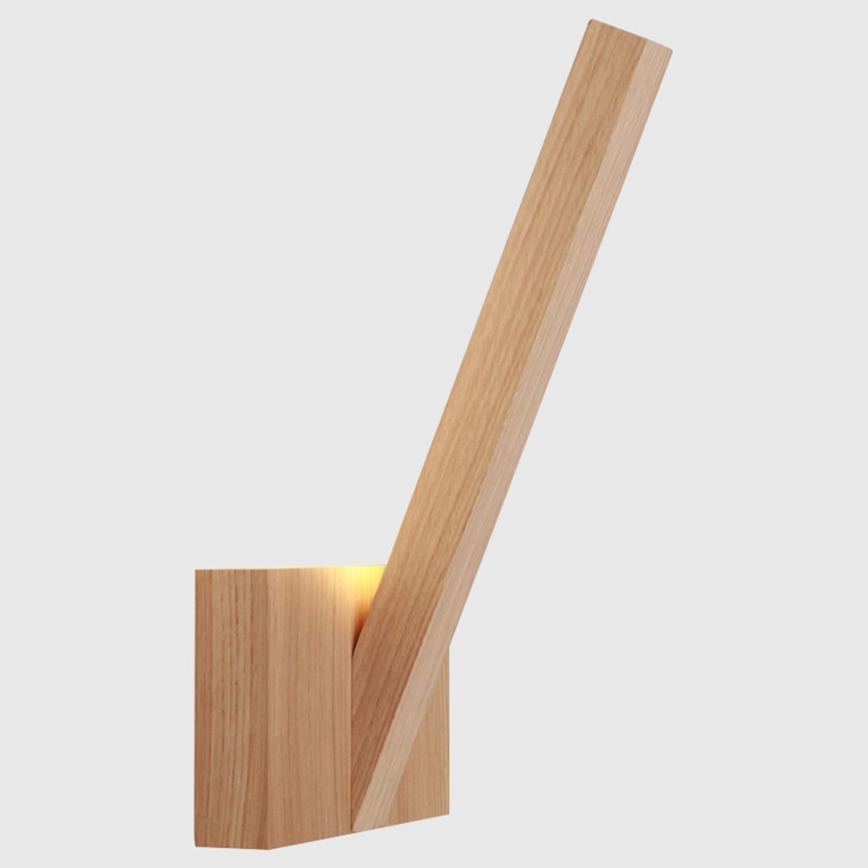 Aplique LED LINUS LED/3W/230V roble